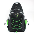 Pickle Monsters Perfect Pickleball Bag - Crossbody Sling Bag - Featuring Mr. Dill