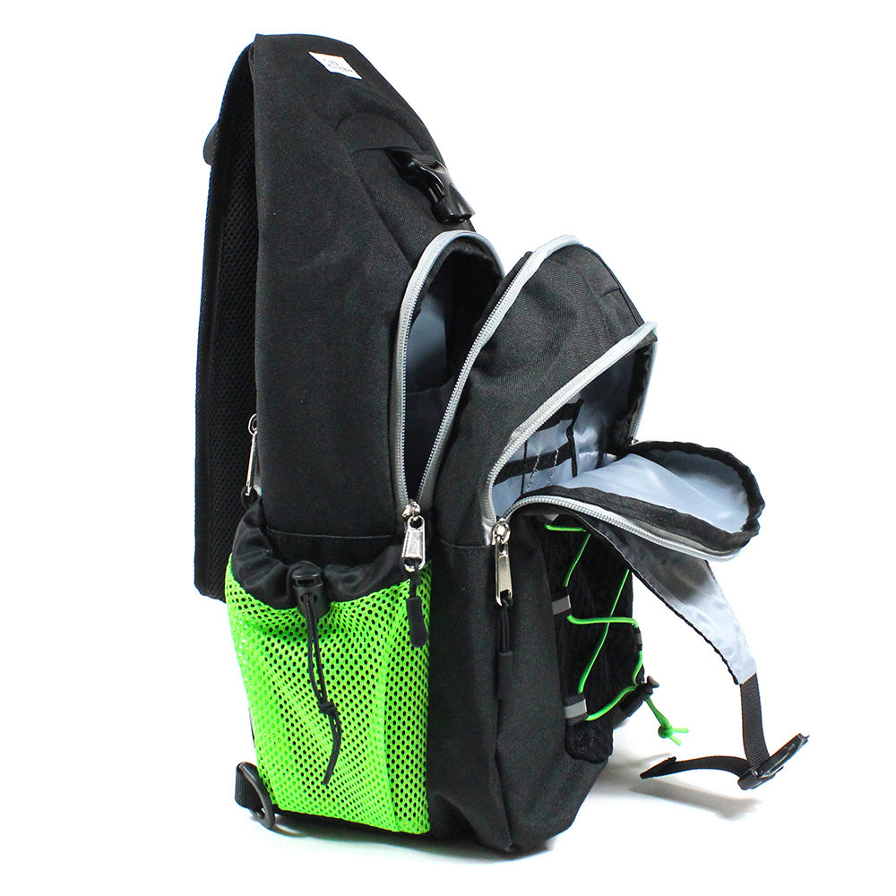 Pickle Monsters Perfect Pickleball Bag - Crossbody Sling Bag - Featuring Mr. Dill