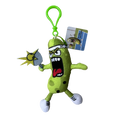 Plush Pickle Monster Bag Charm - Keychain - stuffed Pickleball doll